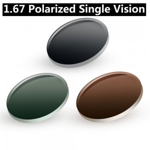 1.67 Polarized Prescription Single Vision Lens