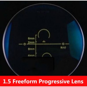 1.5 Hard Resin Freefrom RX Mutilfocal HMC Lens