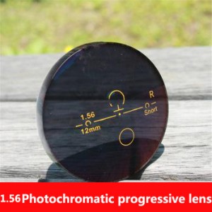 1.56 Photochromatic Hard Resin Freefrom RX Mutilfocal HMC Lens